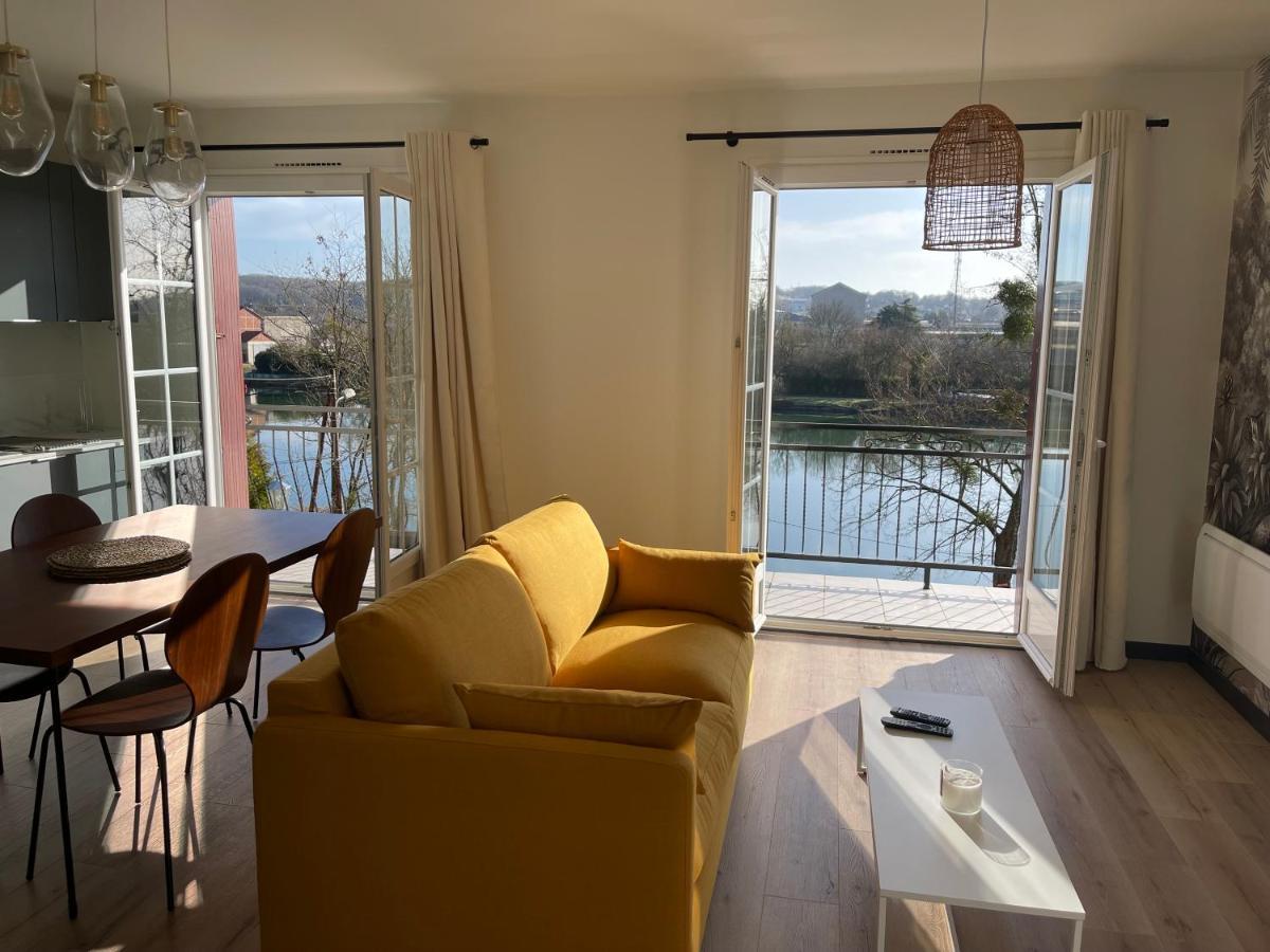 Ambiance Seine, Appartement Lumineux En Bordure De Seine - Chouette Thomery Zewnętrze zdjęcie