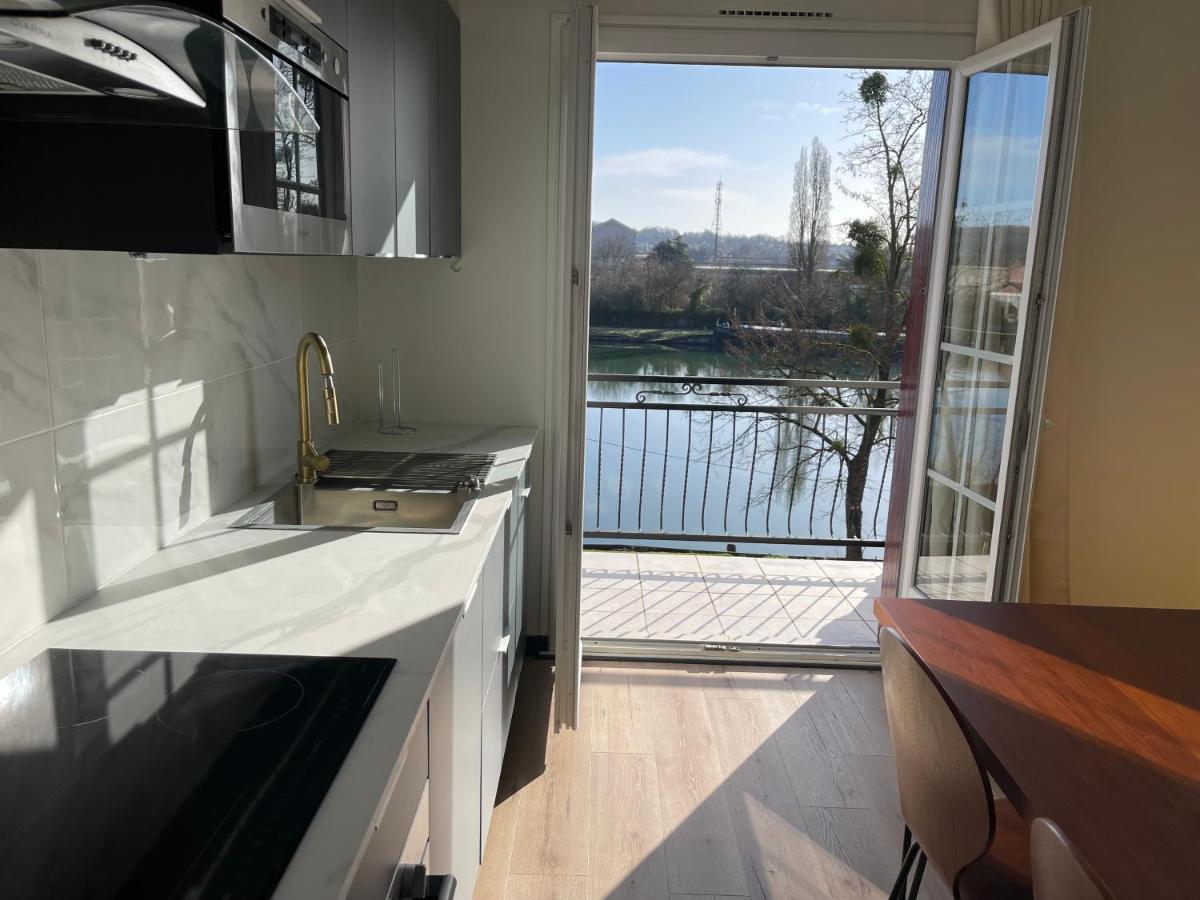 Ambiance Seine, Appartement Lumineux En Bordure De Seine - Chouette Thomery Zewnętrze zdjęcie