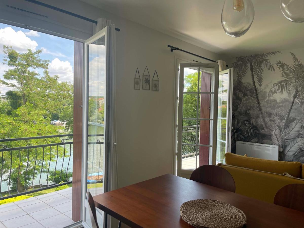 Ambiance Seine, Appartement Lumineux En Bordure De Seine - Chouette Thomery Zewnętrze zdjęcie